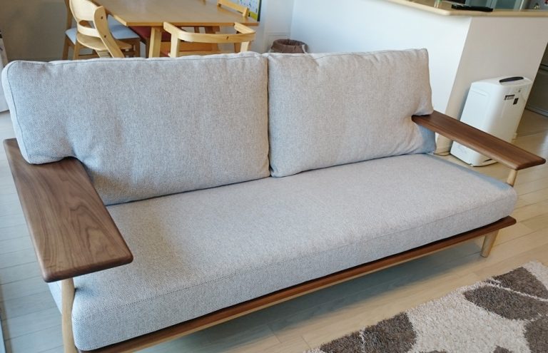 柏木工のシビルソファとテレビボードの納品事例 da BOSCO FURNITURE