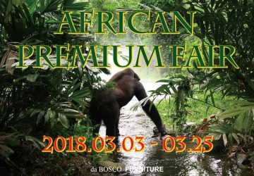 【　FAIR　】　「African Premium Faie 2018」3月フェアのご案内